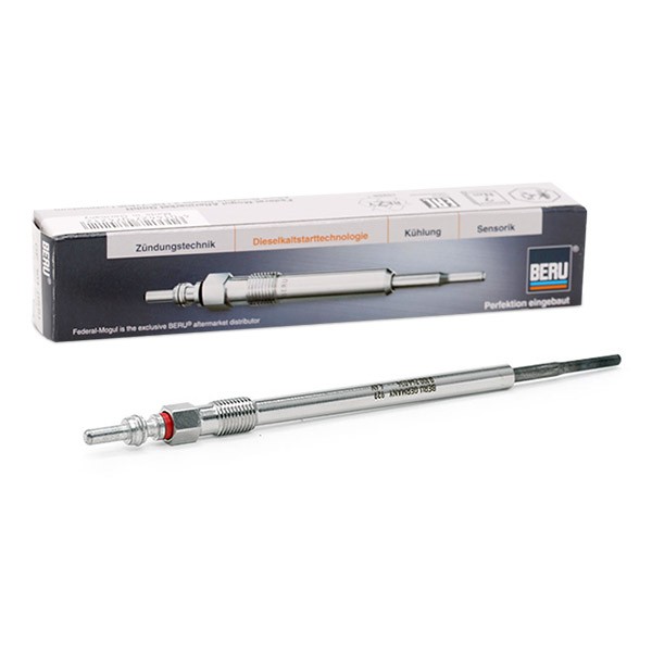 0 100 266 034 BERU ISS 4,4V 25A M9x1,0, after-glow capable, Pencil-type Glow Plug, Length: 157 mm, 22 Nm, 8 Nm, 93 Thread Size: M9x1,0 Glow plugs GE114 buy