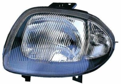 ABAKUS 551-1140RXLD-EM Headlight Right, H4, W5W, PY21W, Halogen, Crystal clear, with low beam, with indicator, with high beam, with position light, for right-hand traffic, without motor for headlamp levelling, P43t, BAU15s