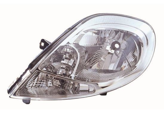 ABAKUS 551-1167L-RDEMC Headlight Left, without bulb holder, without bulb, P43t