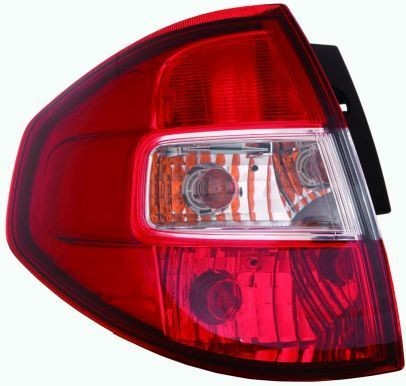 ABAKUS Right, W5W, PY21W, P21/5W, red, without bulb holder, without bulb Left-/right-hand drive vehicles: for left-hand drive vehicles, Colour: red Tail light 551-1981R-UE buy