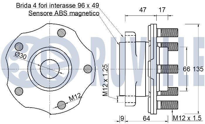RUVILLE Pulleys: with freewheel belt pulley, Check alternator freewheel clutch & replace if necessary Length: 1718mm, Number of ribs: 6 Serpentine belt kit 5526081 buy