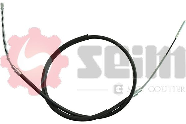 SEIM 553000 Hand brake cable Left Rear, Right Rear, 1527/1090mm, Drum Brake