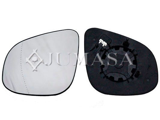 JUMASA Wing mirror glass left and right Mercedes Citan 415 new 55314033
