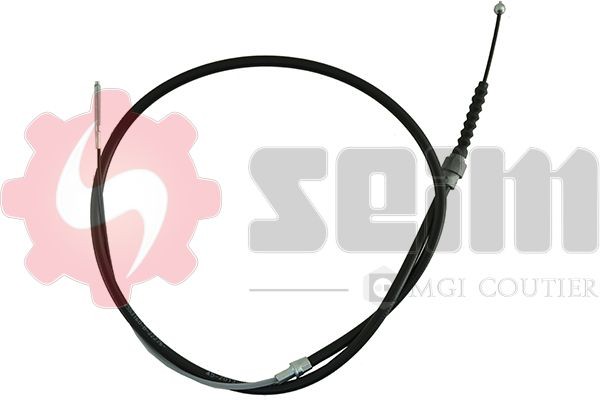 SEIM 553160 Hand brake cable Left Rear, Right Rear, 1620/1095mm, Disc Brake