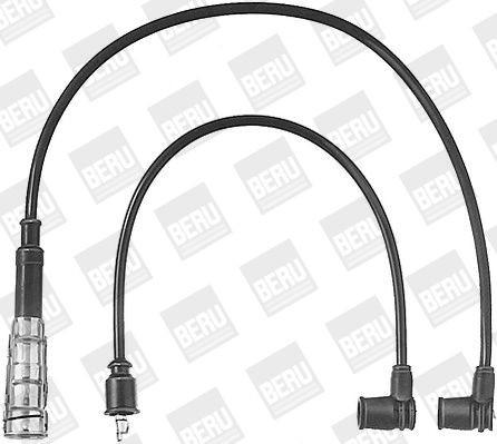 Mercedes SPRINTER Spark plug cables 992184 BERU ZEF437 online buy