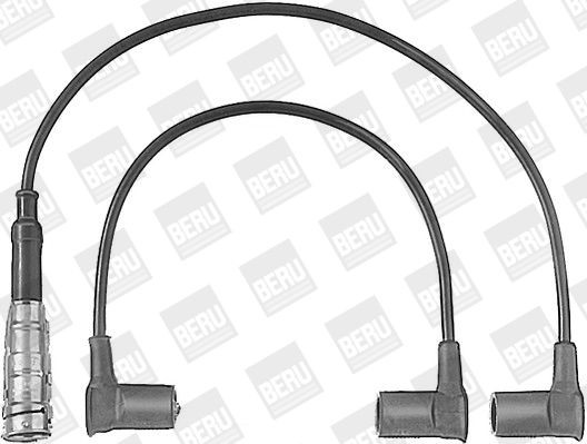 BERU ZEF566 Ignition Cable Kit Number of circuits: 9