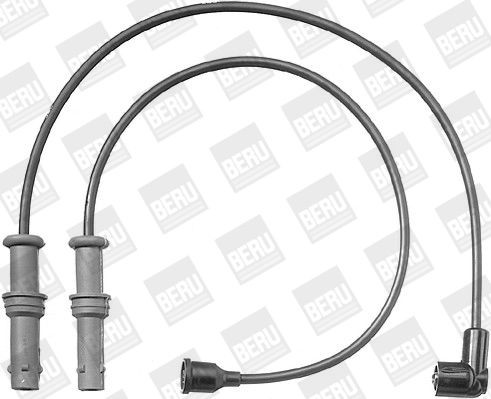 BERU ZEF1108 Ignition Cable Kit Number of circuits: 4