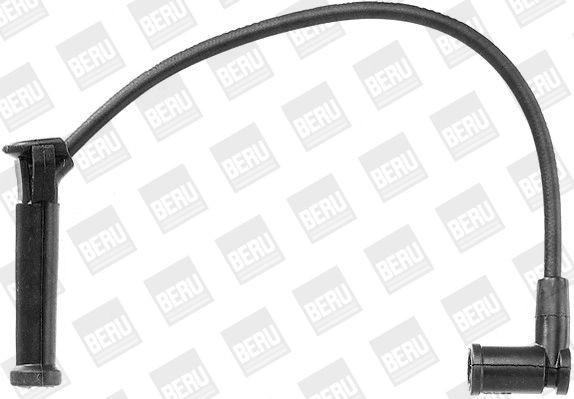 BERU ZEF1114 Ignition Cable Kit Number of circuits: 4