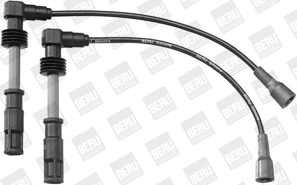 BERU ZEF1367 Ignition Cable Kit Number of circuits: 2