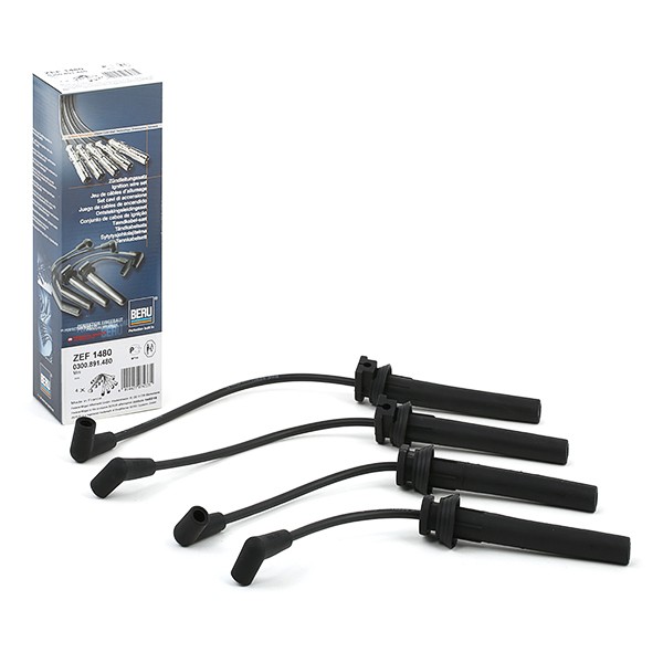 Image of BERU Ignition Lead Set MINI ZEF1480 0300891480,ZEF1480,12127513032 Ignition Cable Set,Ignition Wire Set,Ignition Cable Kit,Ignition Lead Kit