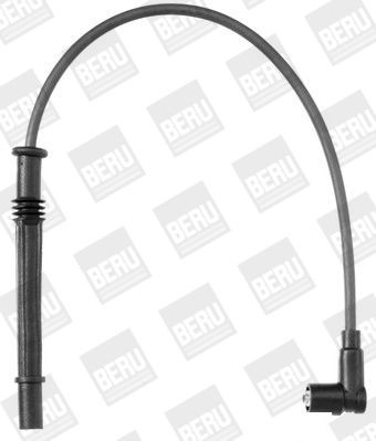 ZEF1604 Ignition Cable Kit ZEF1604 BERU Number of circuits: 4