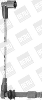 Original BERU 0302100275 Ignition cable set R216S for OPEL ASTRA