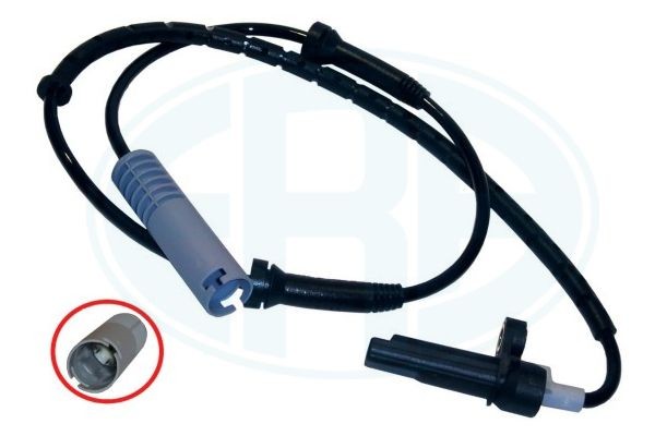 ERA Rear Axle Left, Rear Axle Right, 2-pin connector, 840mm, 41,5mm Number of pins: 2-pin connector Sensor, wheel speed 560009 buy