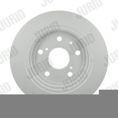 JURID 562967JC Brake disc 278x9mm, 5x114,3, solid, Coated