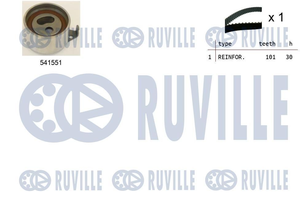 RUVILLE 65,00 mm x 24,00 mm Width: 24,00mm Tensioner Lever, v-ribbed belt 56388 buy