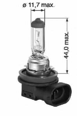 Low beam bulb BERU PGJ 19-1, 12V, 35W - 112350