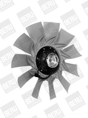 0 720 003 009 BERU LKK009 Fan, radiator 20 576 186