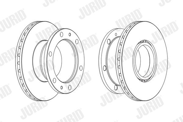 JURID 569266J Brake disc IVECO experience and price