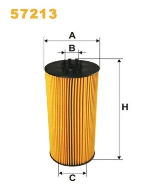 WIX FILTERS 57213 Oil filter 00 0142 064.0