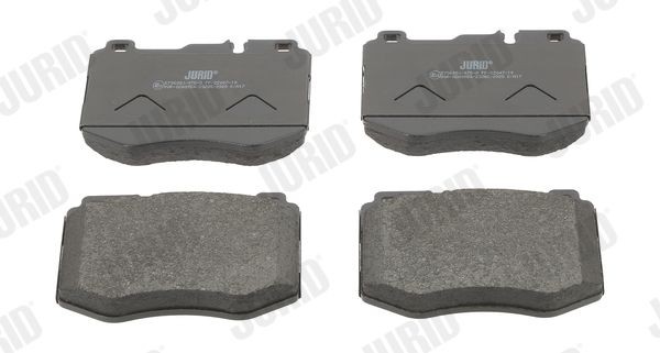 22047 JURID not prepared for wear indicator Height 1: 95mm, Height: 95mm, Width: 127mm, Thickness: 17, 19mm Brake pads 573608J buy