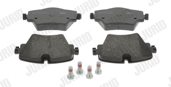 25617 JURID prepared for wear indicator Height 1: 70mm, Height: 70mm, Width: 129,1mm, Thickness: 17,7mm Brake pads 573612J buy