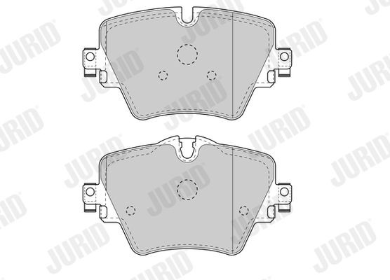 573612J Disc brake pads JURID 573612J review and test