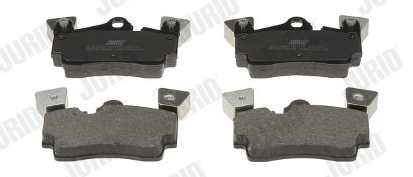 24010 JURID prepared for wear indicator Height 1: 73,7mm, Height: 73,7mm, Width: 131mm, Thickness: 16,4mm Brake pads 573638J buy