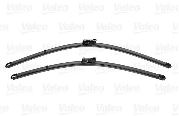 VALEO SILENCIO X.TRM 577871 Wiper blade 600, 520 mm Front, Beam, with spoiler, for left-hand drive vehicles