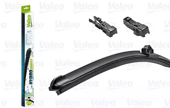 VALEO HYDROCONNECT 578515 Wiper blade 700 mm Front, Beam, for left-hand drive vehicles, 28 Inch , Hook fixing, Top Lock