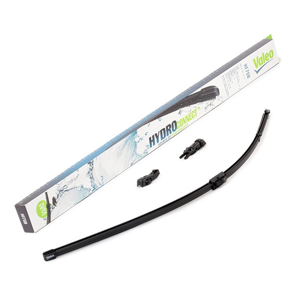 VALEO HYDROCONNECT 578516 Wiper blade 700 mm Front, Beam, for left-hand drive vehicles, 28 Inch , Hook fixing, Top Lock