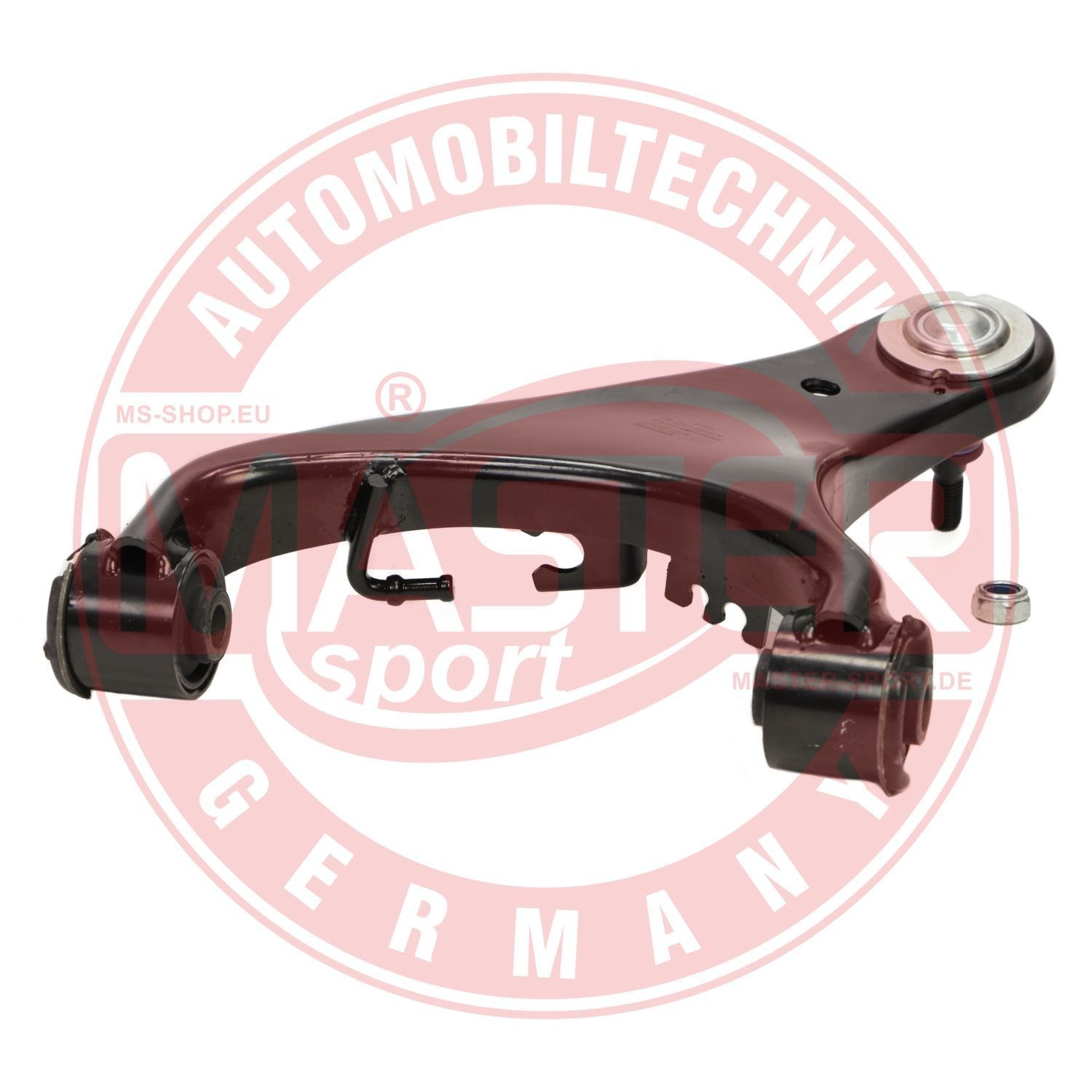 MASTER-SPORT AB155793630 Suspension control arm Front Axle, Left, Upper, Control Arm, Sheet Steel, Cone Size: 13,8 mm