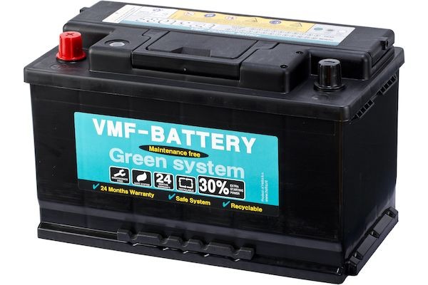 58019 VMF Car battery SAAB 12V 80Ah 670A B13