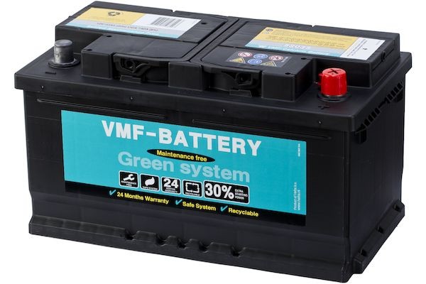 Batterie voiture Contact n°4 - 60Ah / 560A - 12V - Feu Vert