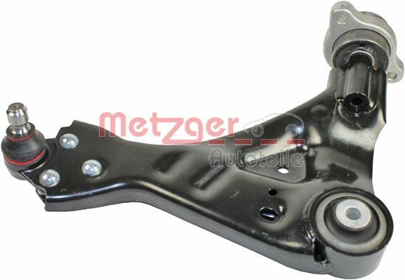 METZGER 58100701 Suspension arm KIT +, with rubber mount, with ball joint, Front Axle Left, Control Arm