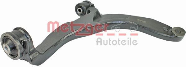 METZGER 58101402 Suspension arm without ball joint, with rubber mount, Front Axle Right, Control Arm