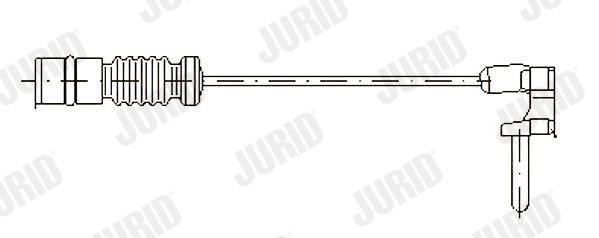 JURID Brake wear sensor 581333
