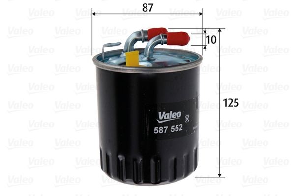 VALEO 587552 Fuel filter MERCEDES-BENZ experience and price