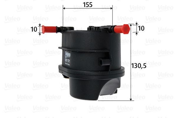 VALEO 587571 Fuel filter 2S6Q9155-BA