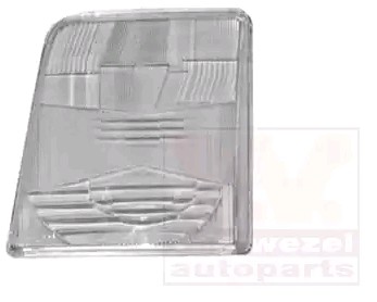 VAN WEZEL 5877978 VW PASSAT 2011 Headlamp glass