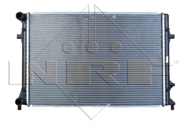 NRF 59211 Engine radiator Aluminium, 650 x 428 x 26 mm, Brazed cooling fins