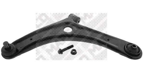 59967 MAPCO Control arm JEEP with ball joint, with rubber mount, Front Axle Left, Lower, Control Arm, Sheet Steel
