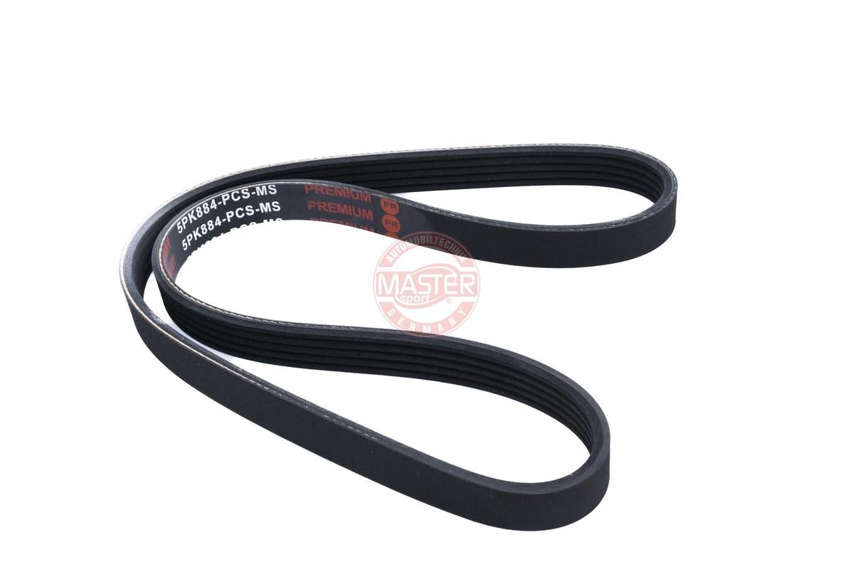 Ribbed belt MASTER-SPORT 884mm, 5 - 5PK884-PCS-MS