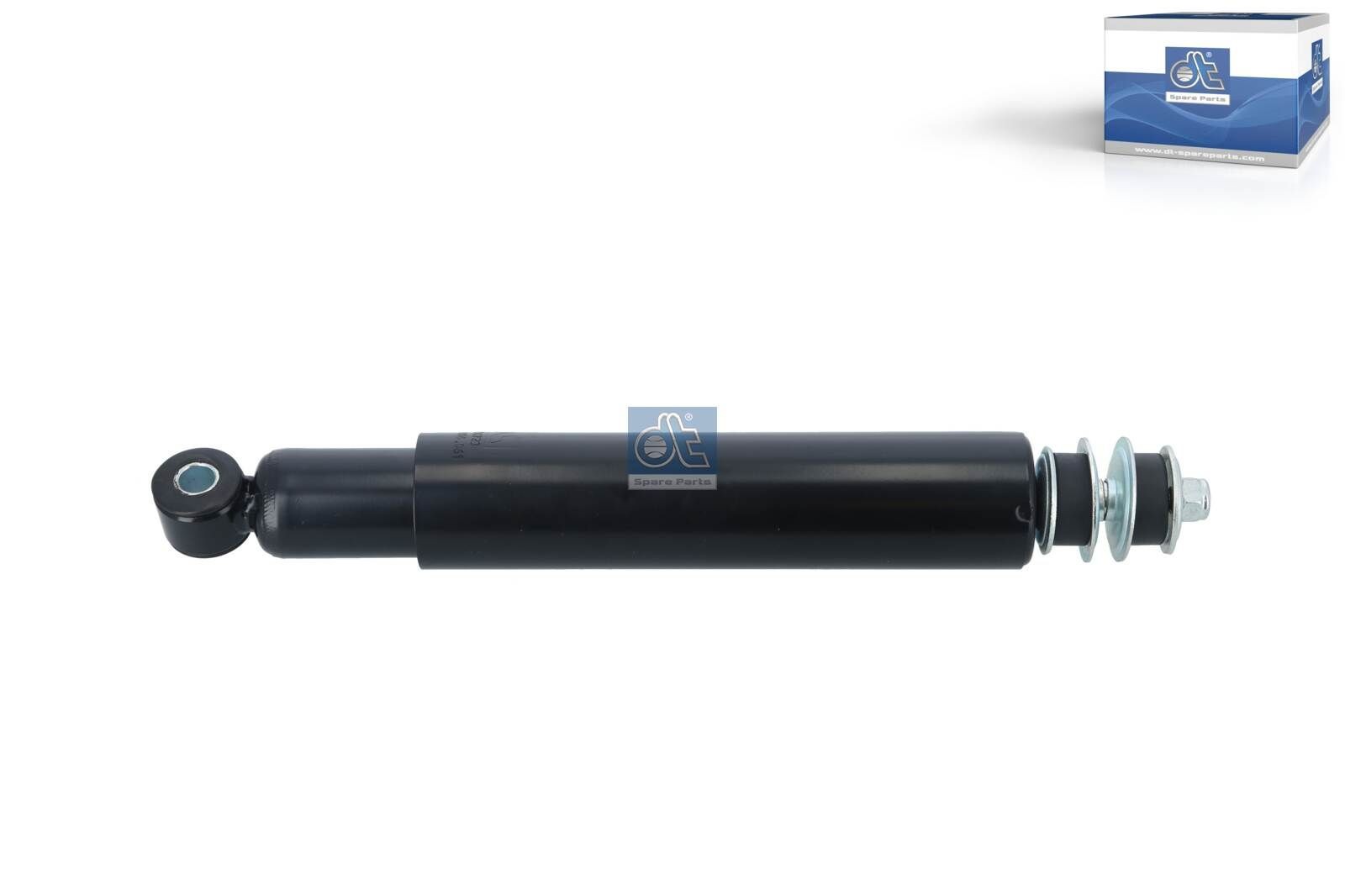 DT Spare Parts 6.12061 Shock absorber Oil Pressure, Telescopic Shock Absorber, Top eye, Bottom Pin