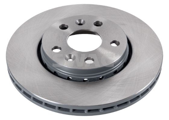 SWAG 60 91 2097 Brake disc Front Axle, 280x24mm, 5x108, internally vented, Coated