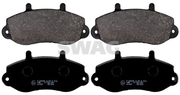 Original 60 91 6494 SWAG Set of brake pads OPEL