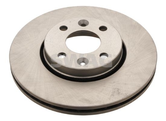 60 92 4165 SWAG Brake rotors NISSAN Front Axle, 260x22mm, 4x100, internally vented, Coated