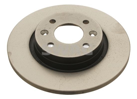 Brake disc SWAG Front Axle, 260x12mm, 4x100, solid, Coated - 60 93 0652