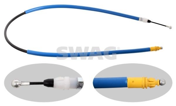 SWAG 60933167 Hand brake cable 91168672