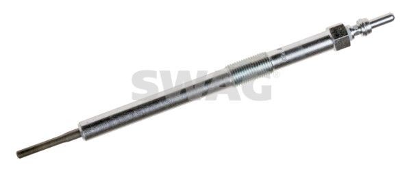 60 94 7532 SWAG Glow plug NISSAN 7V M10 x 1, M4, after-glow capable, Metal glow plug, Length: 163,4 mm