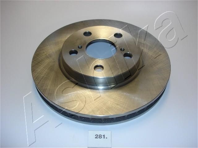 ASHIKA 60-02-281 Brake disc 43512-20500
